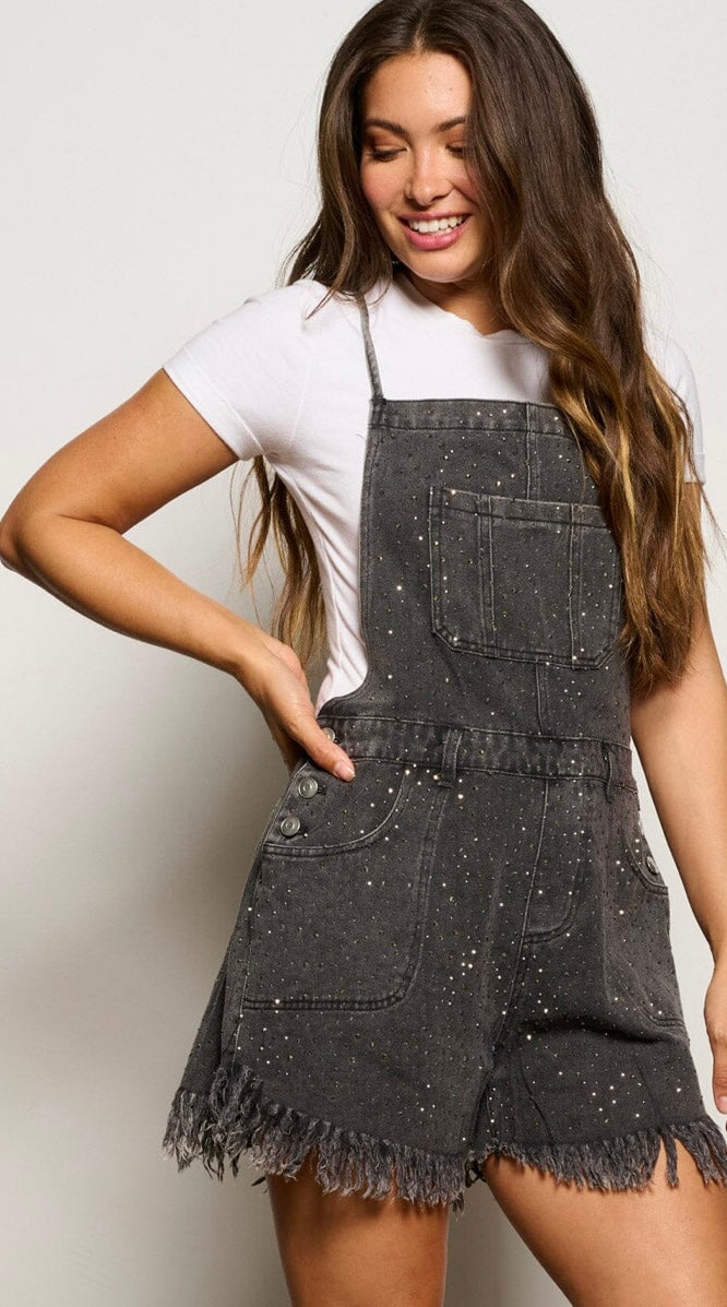 Sparkly overalls