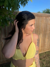 Load image into Gallery viewer, Yellow bralette (match b1)

