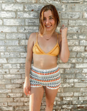 Load image into Gallery viewer, Crotchet swim shorts - size up
